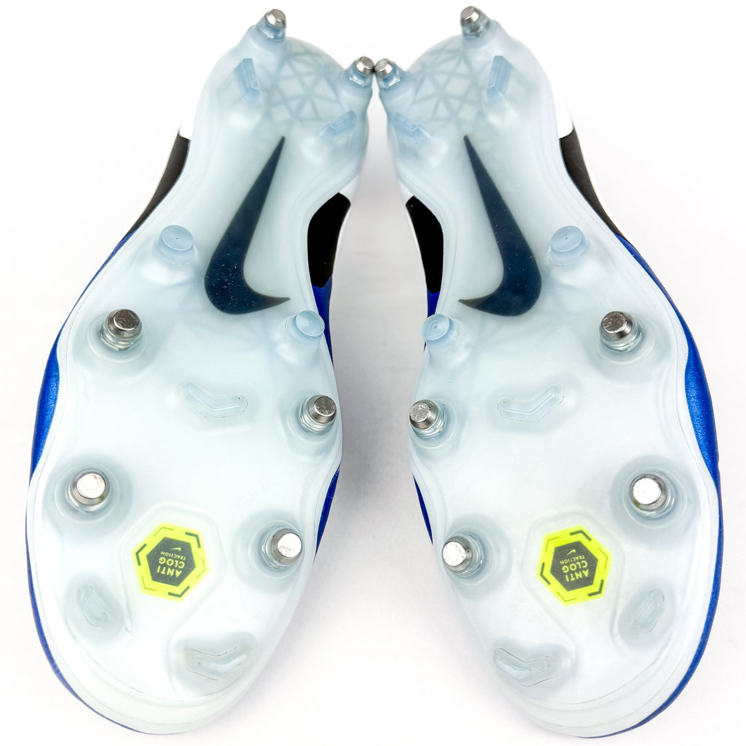 Nike Tiempo Legend 10 Elite AC SG-Pro  - Soar Blue/White/Black *Brand New*