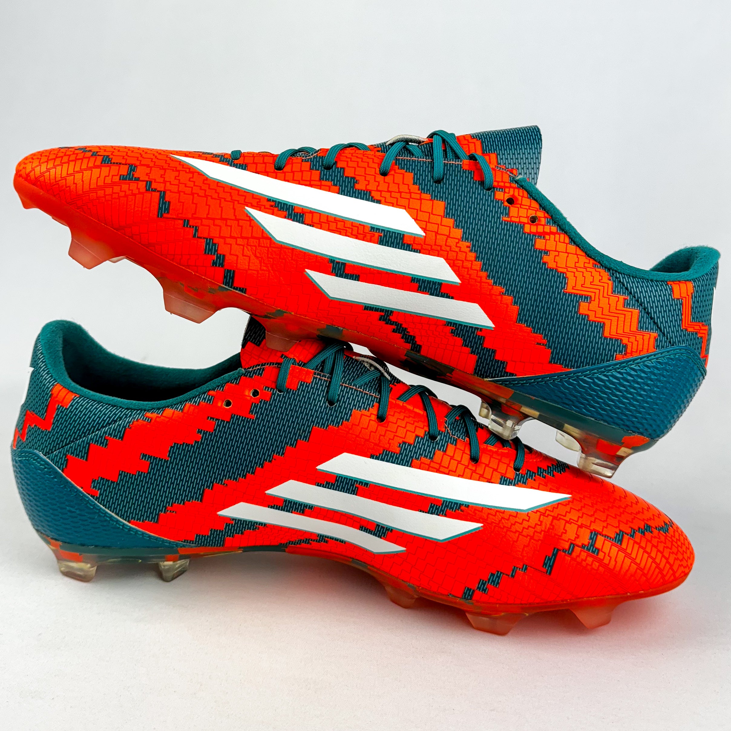 Adidas F30 Adizero 2014 FG Messi Mirosar10 Power Teal White Solar PM Boots