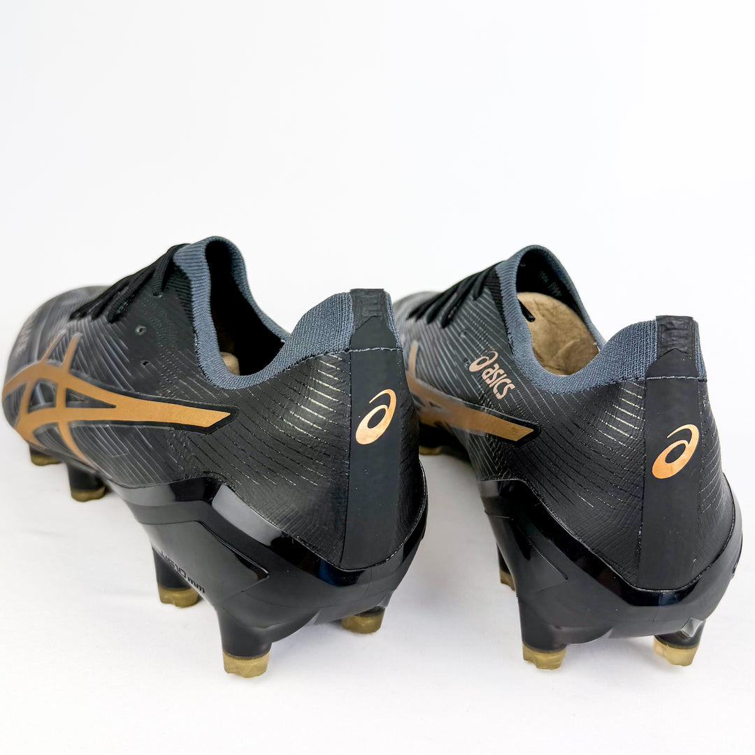 ASICS Menace 5 FG - Black/Pure Gold *Brand New*