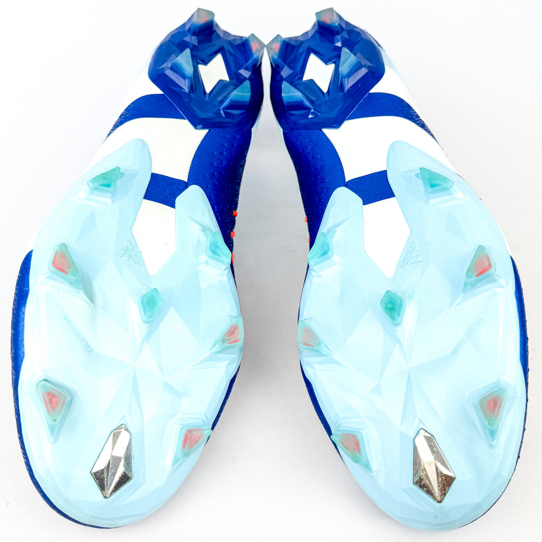 Adidas Predator Accuracy .1 FG - Bright Royal Blue/White/Blue Bliss/Infrared *Wore Once*