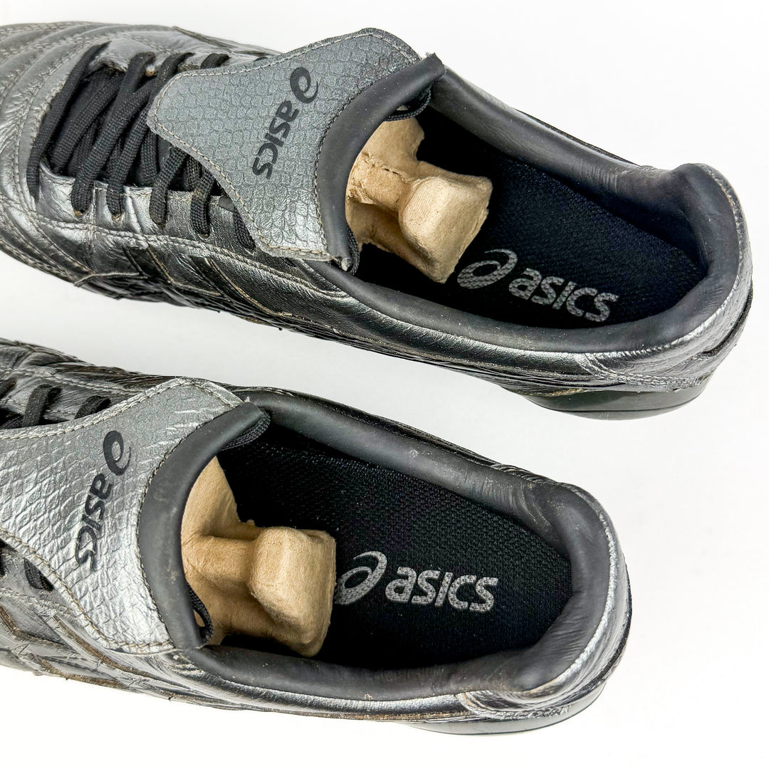 ASICS Lethal Testimonial 4 IT FG - Gunmetal Grey/Black *Pre-Owned*