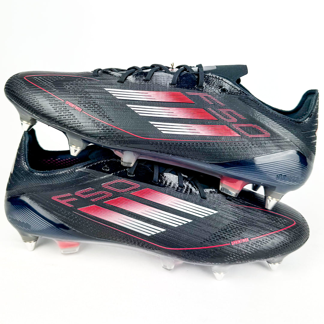 Adidas F50 Elite SG - Black/Iron Metallic/Lucid Red *In Box*