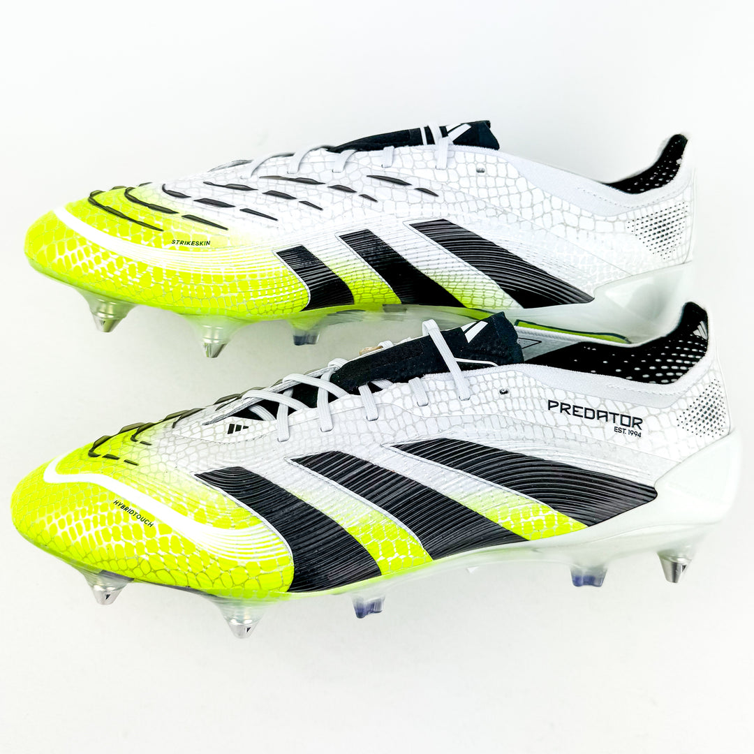 Adidas Predator Elite SG - White/Core Black/Lucid Lemon *In Box*