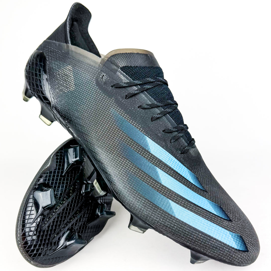 Adidas X Ghosted.1 FG - Core Black/Signal Cyan/Grey Six *In Box*