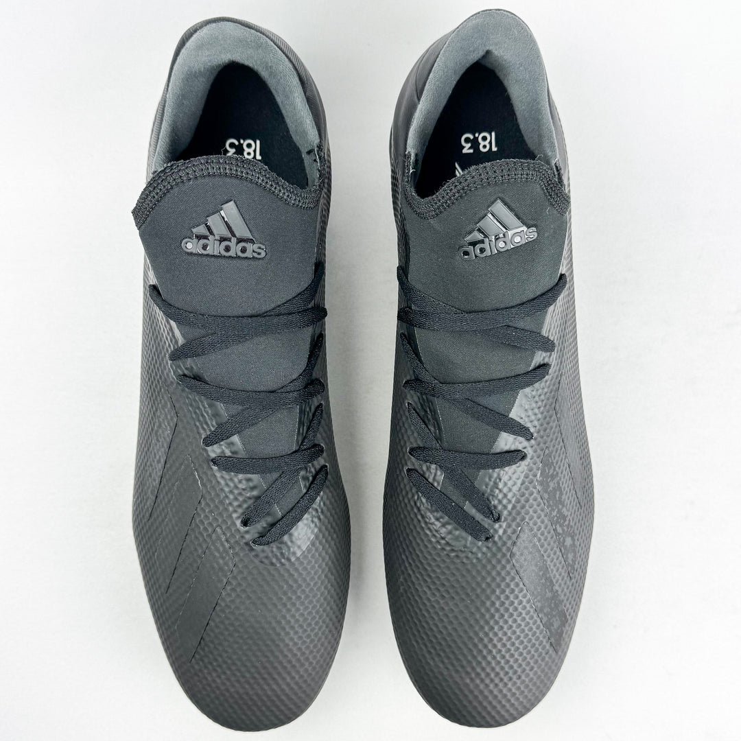 Adidas X 18.3 FG - Core Black/White *Brand New*