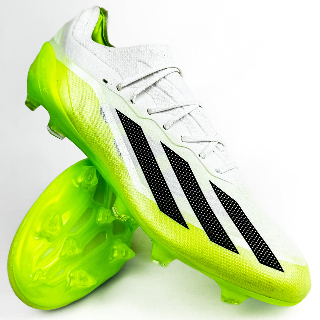 Adidas X Crazyfast .1 FG - White/Lucid Lemon/Core Black *Brand New*