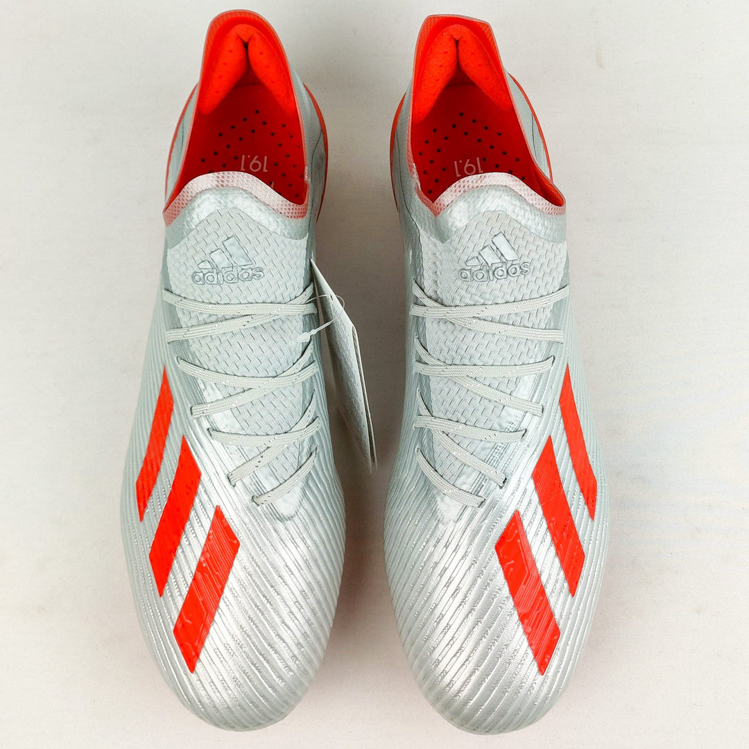 Adidas X 19.1 SG - Silver Metallic/Hi-Res Red *In Box*