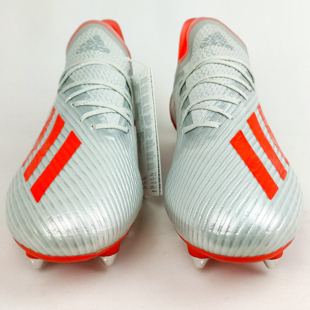 Adidas X 19.1 SG - Silver Metallic/Hi-Res Red *In Box*