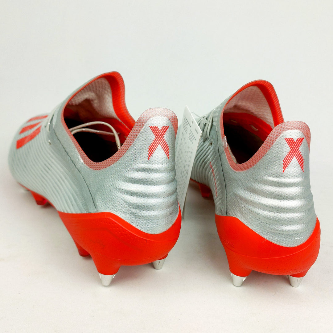Adidas X 19.1 SG - Silver Metallic/Hi-Res Red *In Box*
