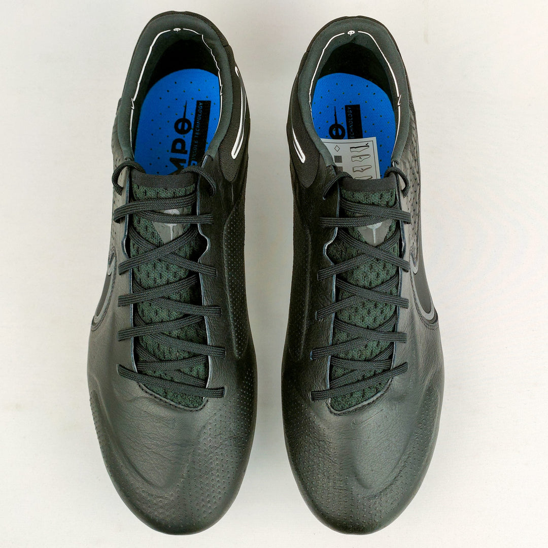 Nike Tiempo Legend 9 Elite AC SG-Pro - Black/Summit White/Light Photo Blue/Dark Smoke Grey *In Box*