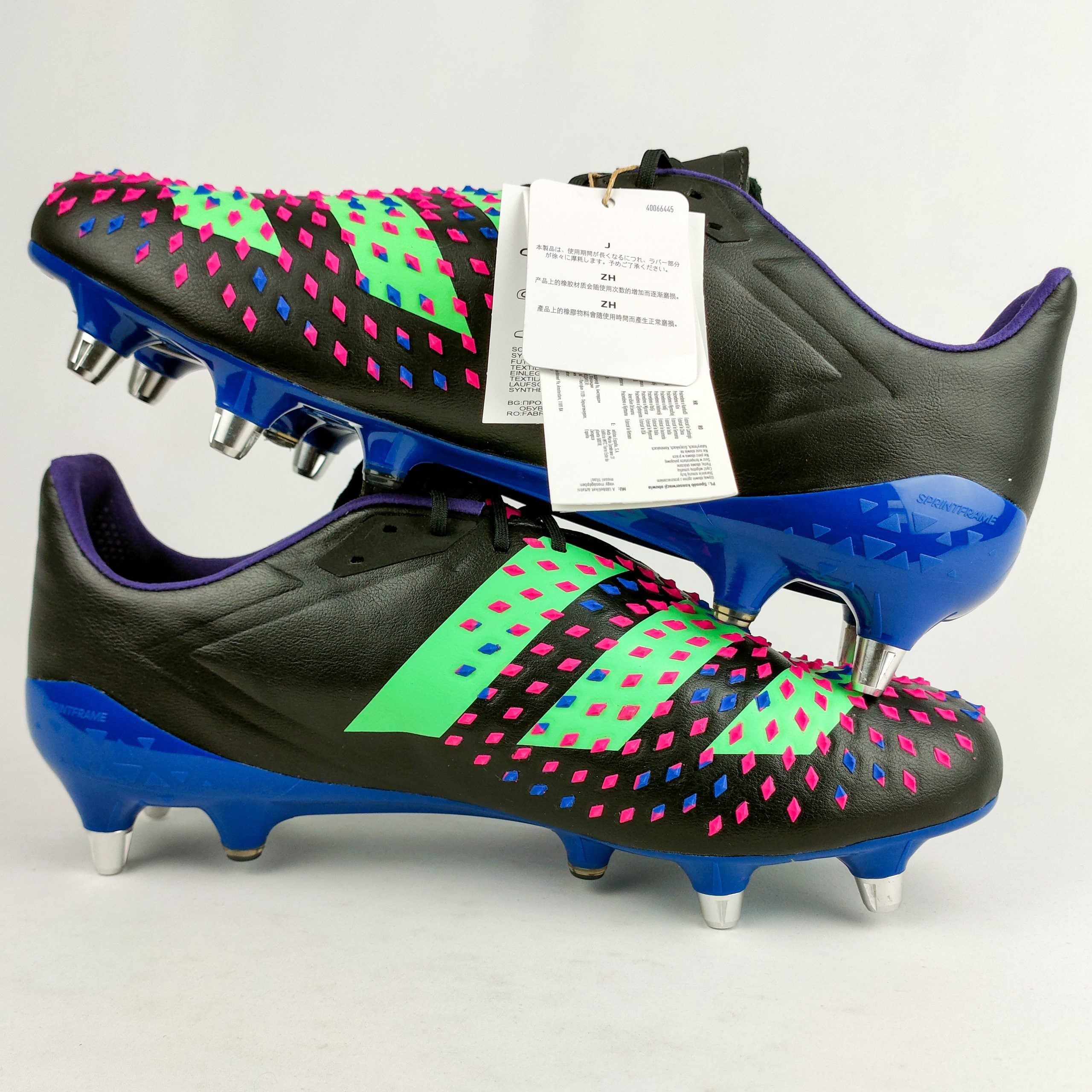 Adidas Predator Malice SG - Core Black/Beam Green/Team Shock Pink