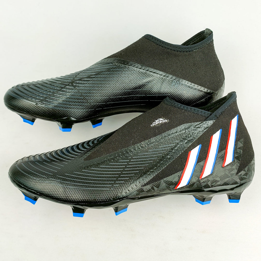 Adidas Predator Edge .3 LL FG - Core Black/White/Vivid Red/Bold Blue *Brand New*