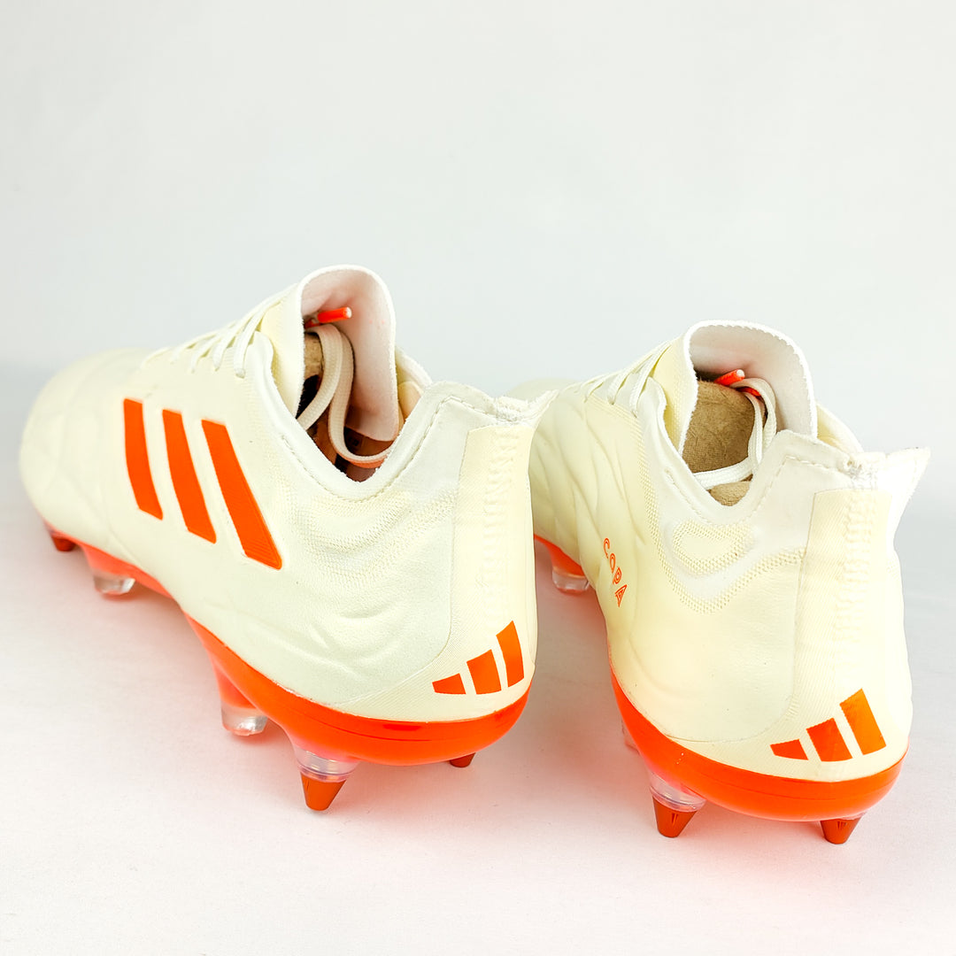 Adidas Copa Pure .1 SG - Off White/Team Solar Orange *Brand New* PM Boots Adidas Copa Pure .1 SG - Off White/Team Solar Orange *Brand New* PM Boots