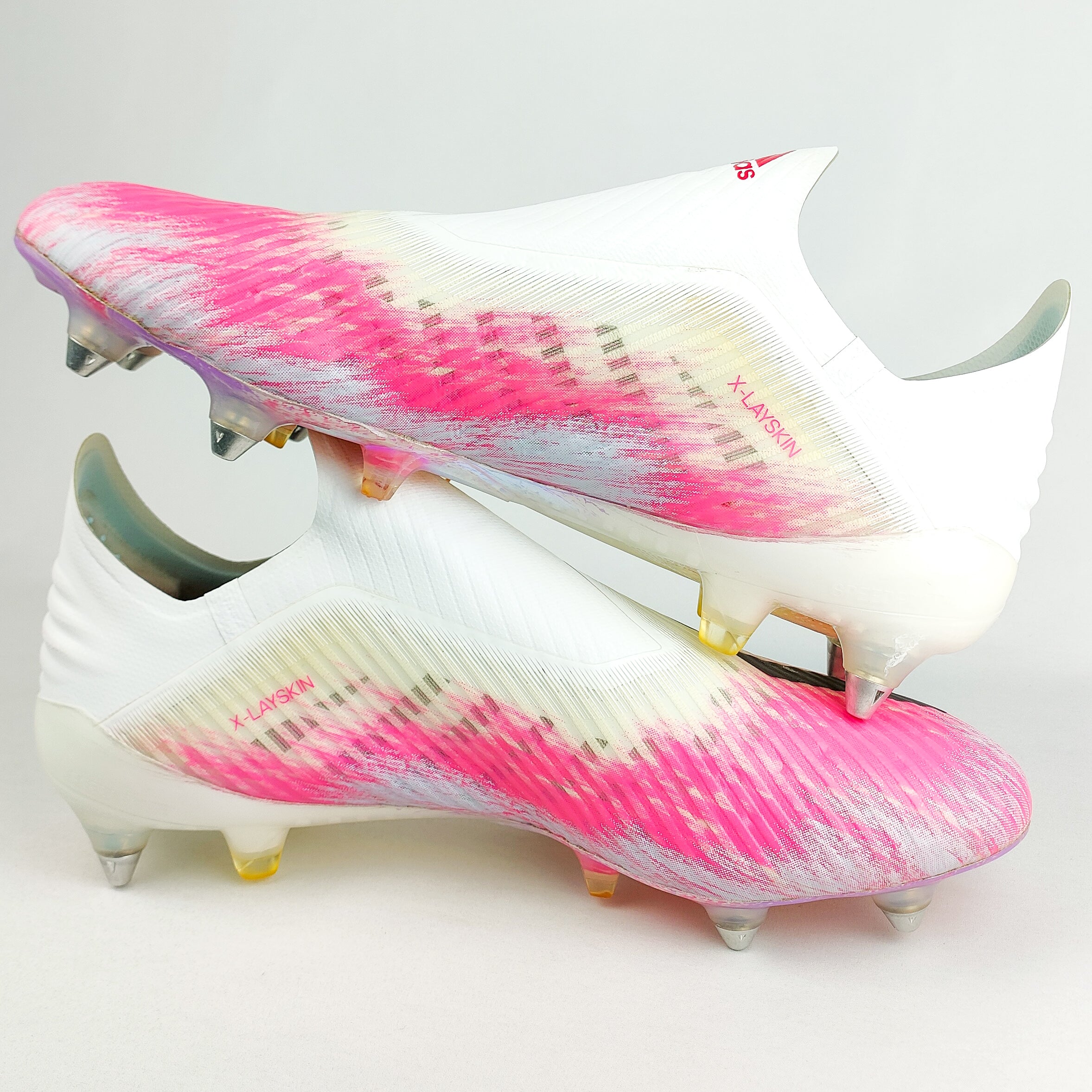 Adidas X 19 SG White Shock Pink Core Black Pre Owned PM Boots