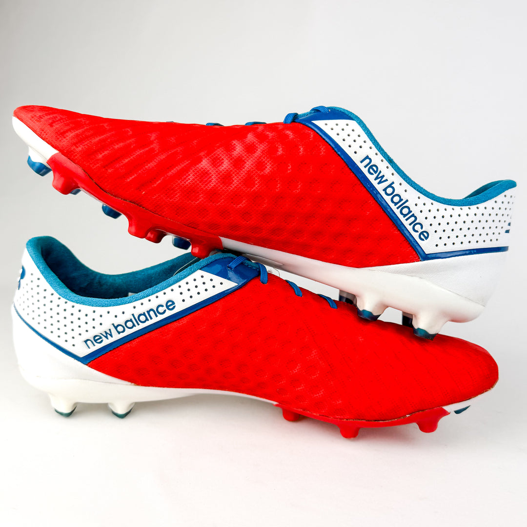 New Balance Visaro Pro FG - Atomic Red/Blue/White *Wore Once*