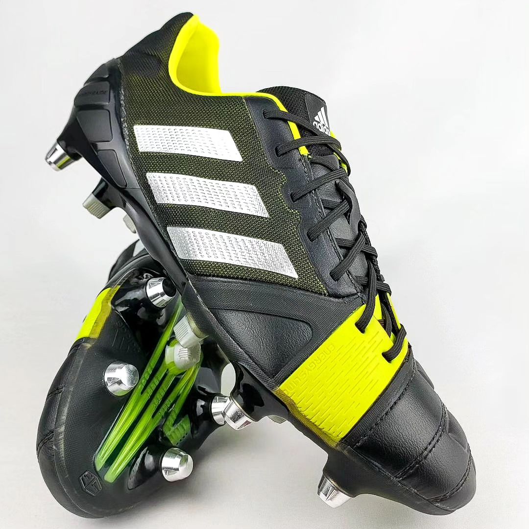 Adidas Nitrocharge 1.0 SG - Black/Silver Metallic/Electricity *Brand New*