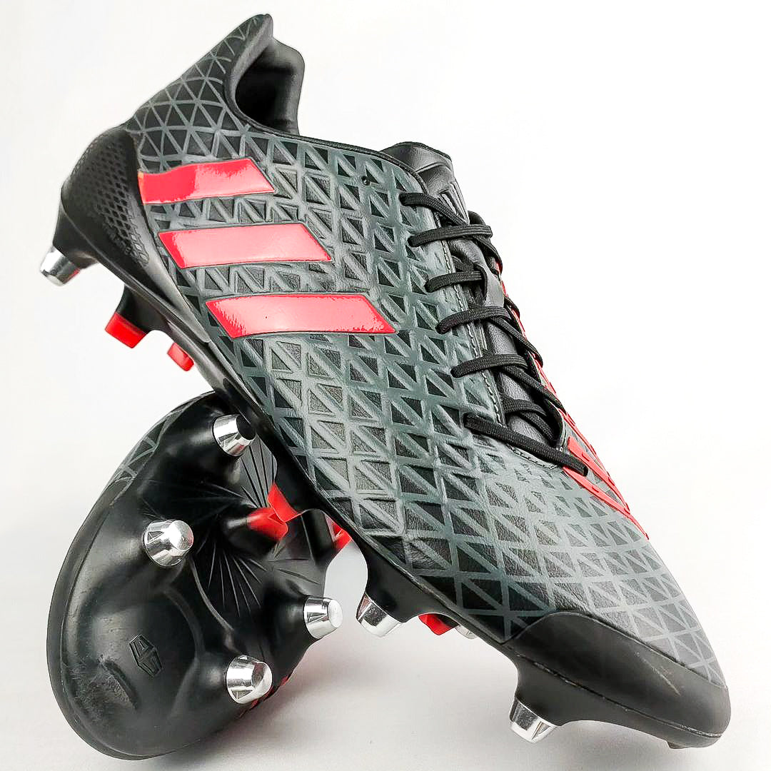 Adidas Predator Malice 2016 SG - Black/Shock Red/Grey *Wore Once*