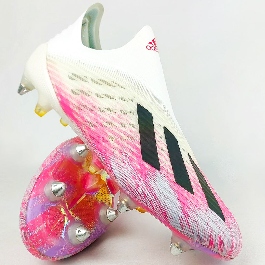 Adidas X 19+ SG - White/Shock Pink/Core Black *Pre-Owned*