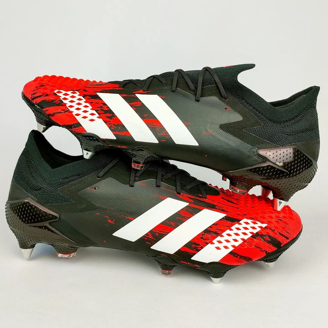 Adidas Predator 20.1 Mutator Low SG - Core Black/Active Red/White *Brand New*