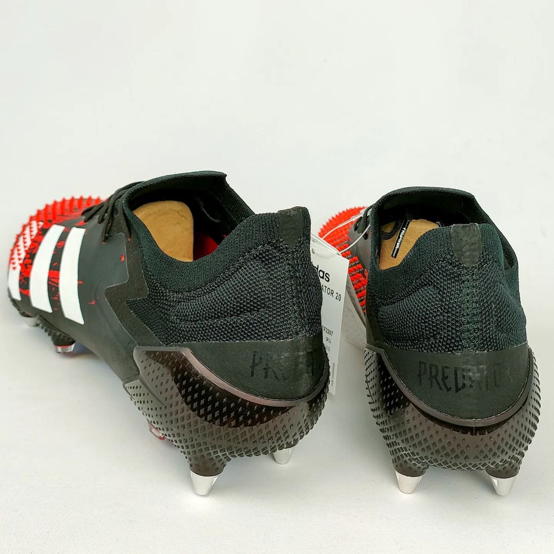 Adidas Predator 20.1 Mutator Low SG - Core Black/Active Red/White *Brand New*