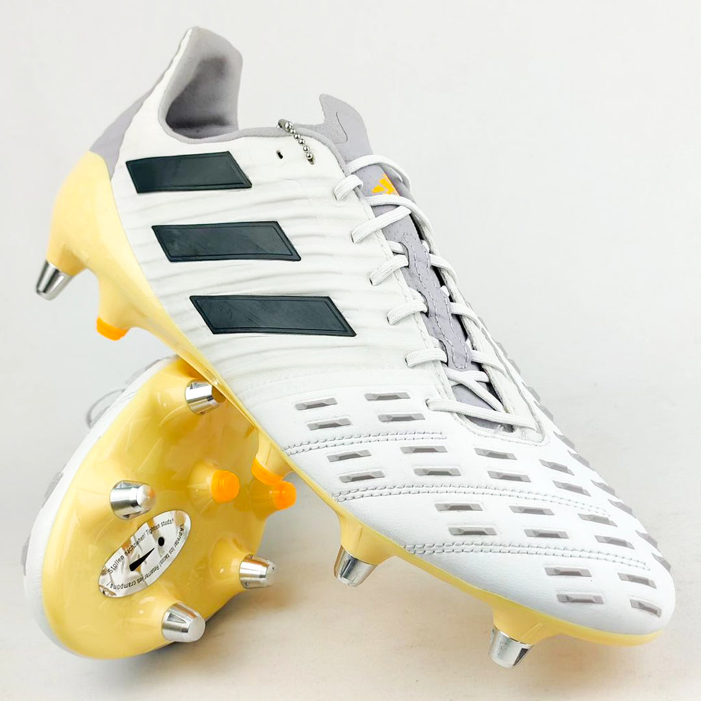 Adidas Predator Malice Control SG White Solar Gold Grey Six Orange T PM Boots