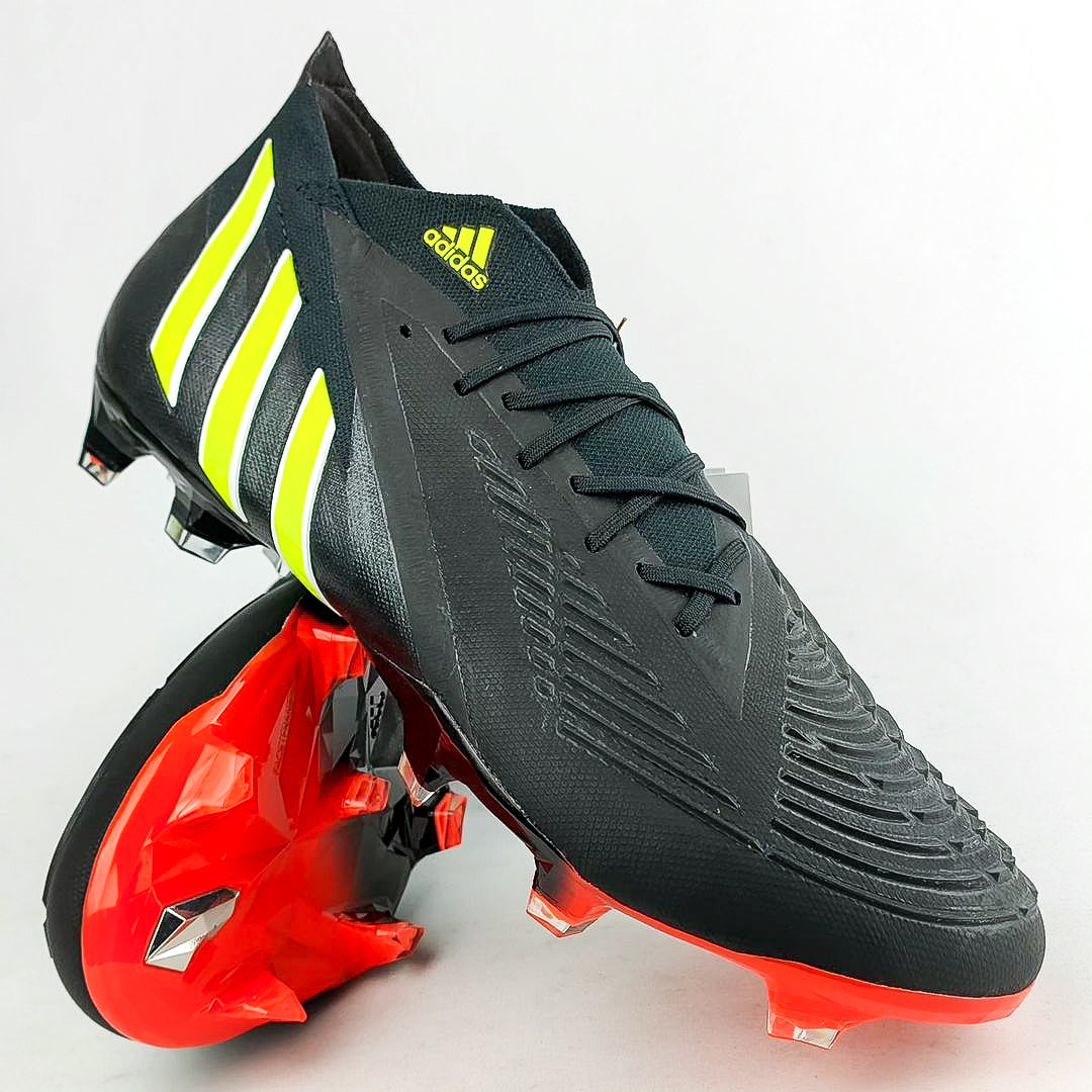 Adidas Predator Edge .1 FG - Core Black/Solar Yellow/Solar Red *In Box*