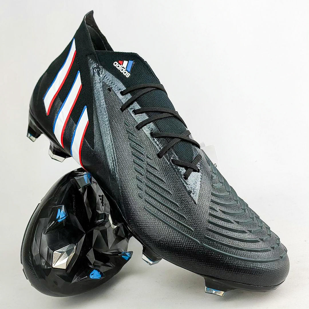 Adidas Predator Edge .1 FG - Core Black/White/Vivid Red/Bold Blue *In Box*