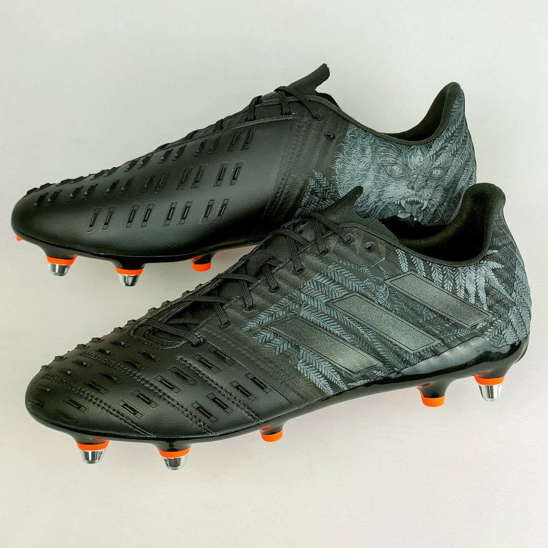 Adidas Predator Malice Control SG - Core Black/Solar Orange *Brand New*