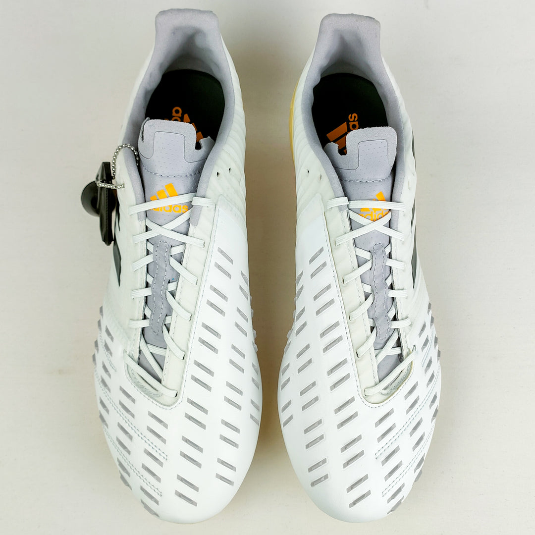 Adidas Predator Malice Control SG - White/Solar Gold/Grey Six/Orange Tint *In Box*