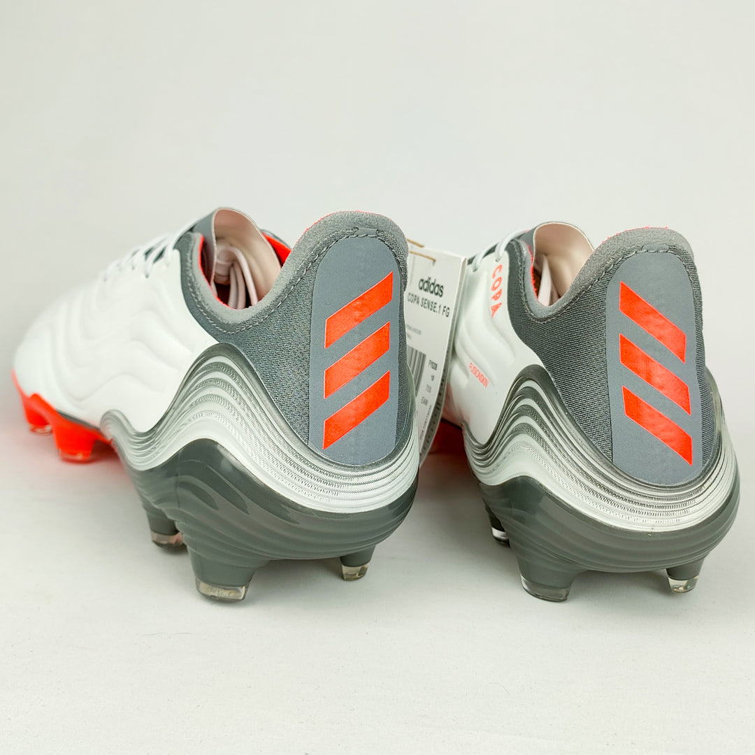 Adidas Copa Sense .1 FG - White/Solar Red/Iron Metallic *Brand New*