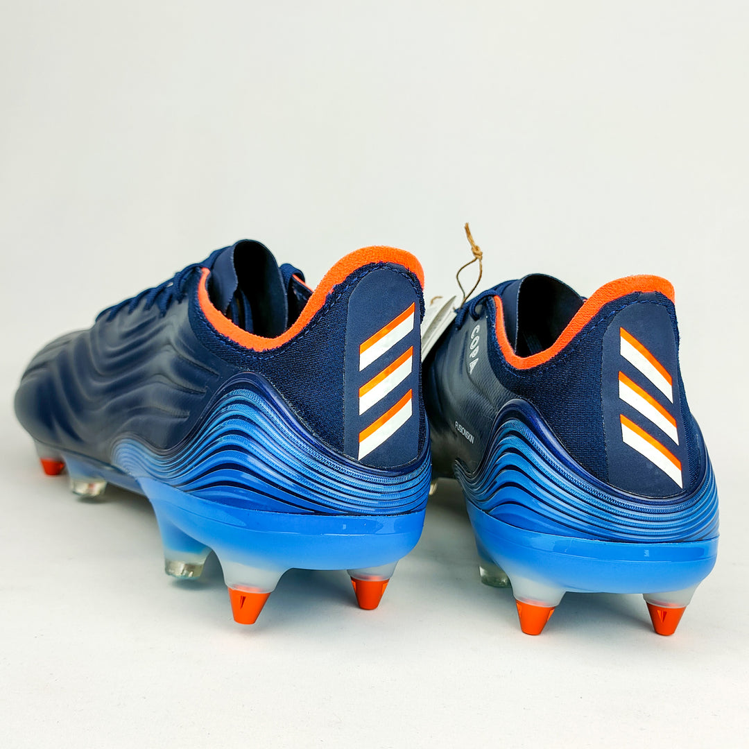 Adidas Copa Sense .1 SG - Team Navy Blue/White/Blue Rush/Orange *Brand New*