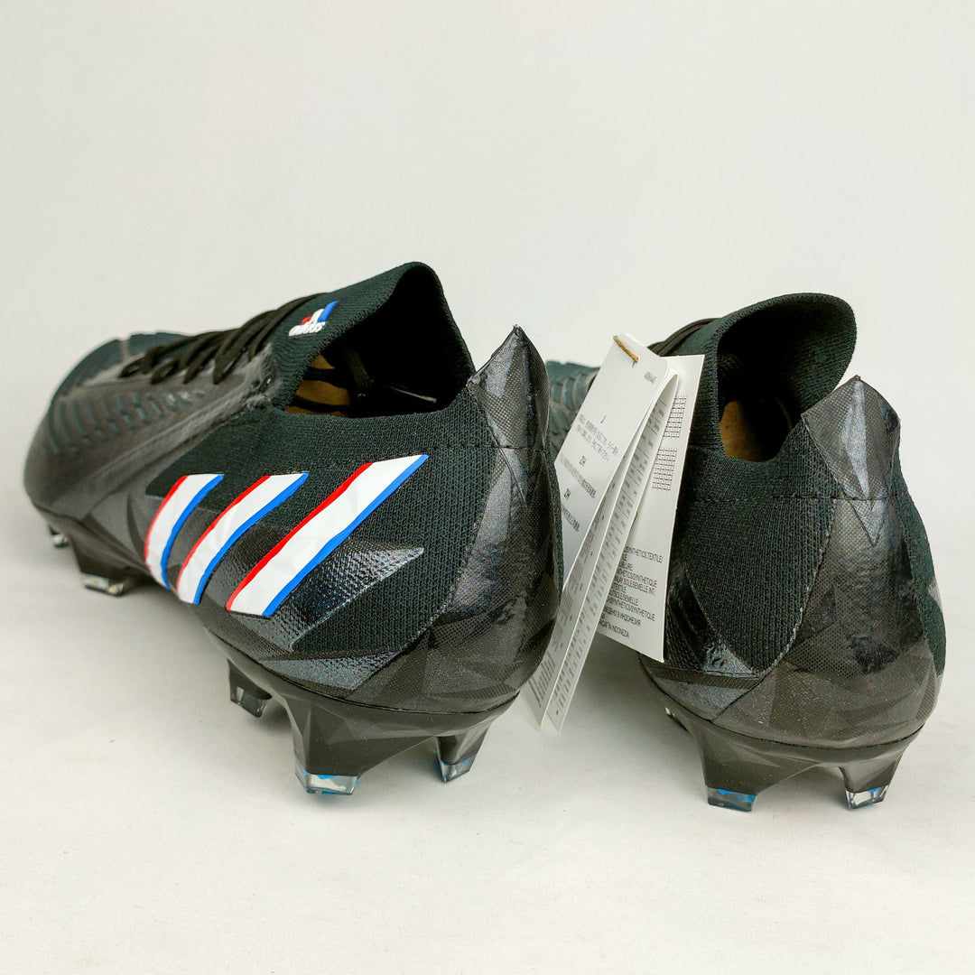 Adidas Predator Edge .1 Low FG - Core Black/White/Vivid Red/Bold Blue *Brand New*