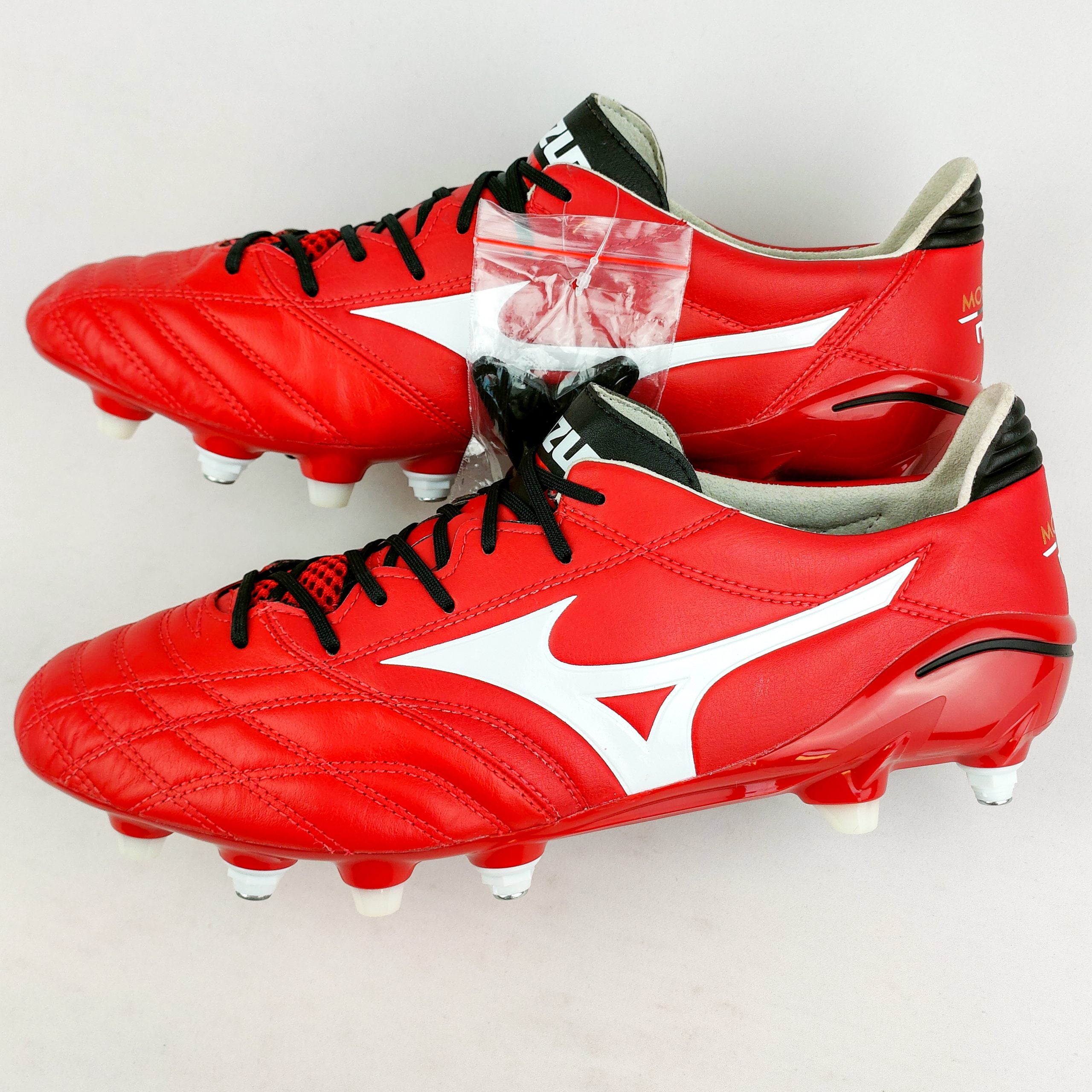 Mizuno Morelia Neo スパイクシューズ レッド25cm Mizuno Morelia Neo Mix SG - Red/White/Black *Brand New* – PM Boots