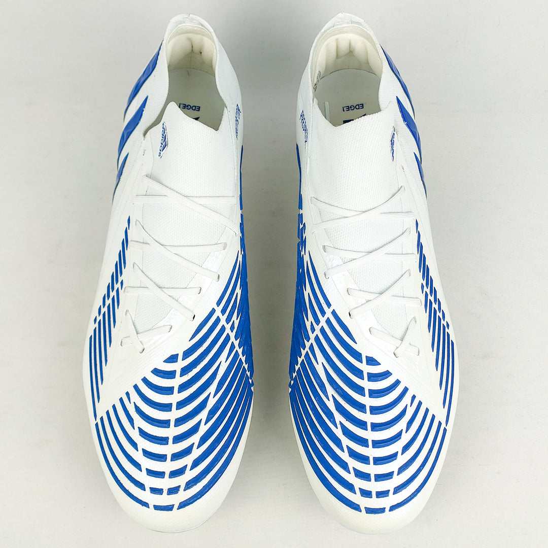 Adidas Predator Edge .1 Low SG - White/Hi-Res Blue *In Box*