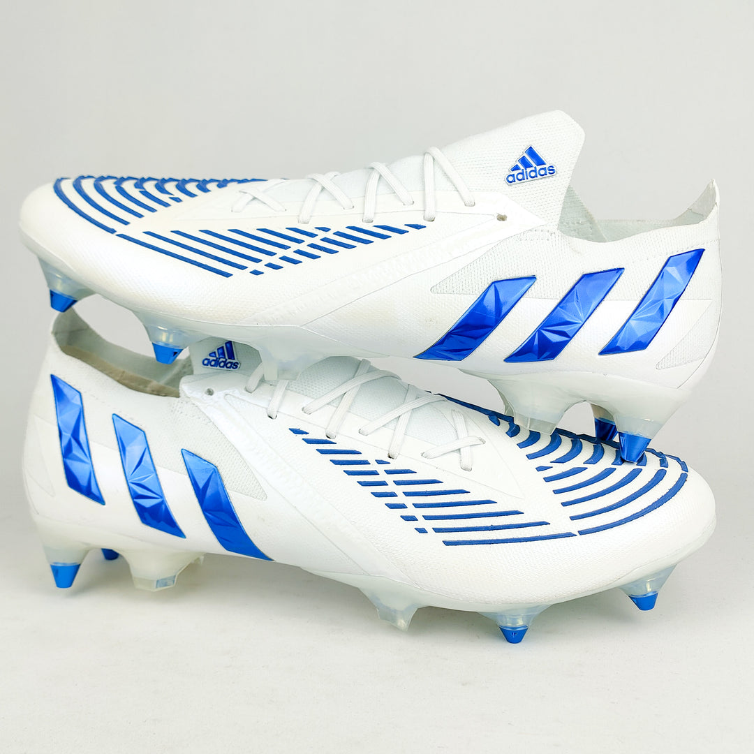 Adidas Predator Edge .1 Low SG - White/Hi-Res Blue *In Box*