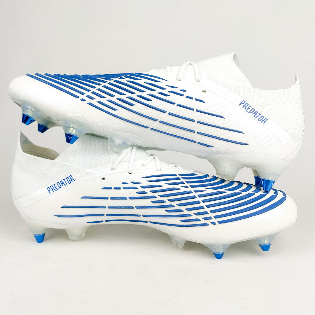 Adidas Predator Edge .1 Low SG - White/Hi-Res Blue *In Box*