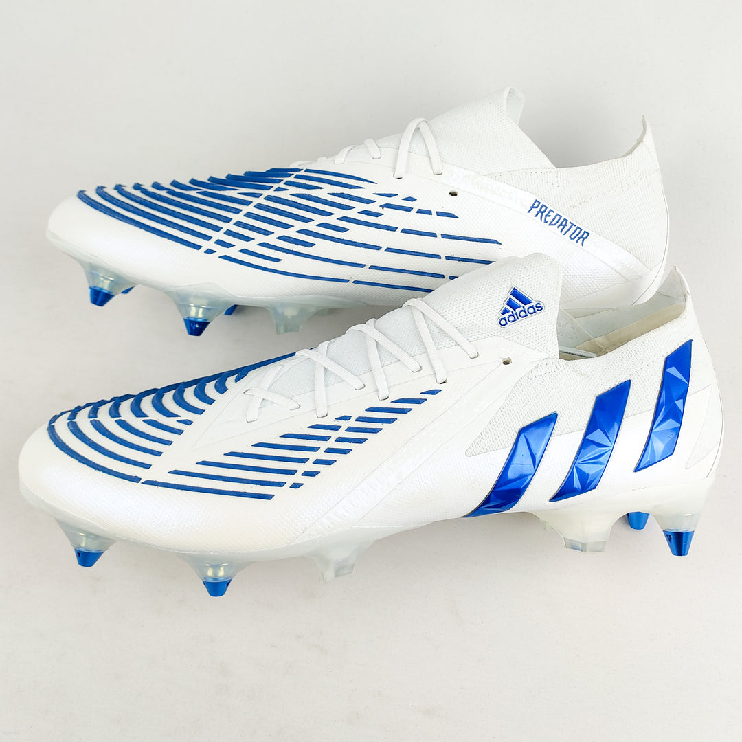 Adidas Predator Edge .1 Low SG - White/Hi-Res Blue *In Box*