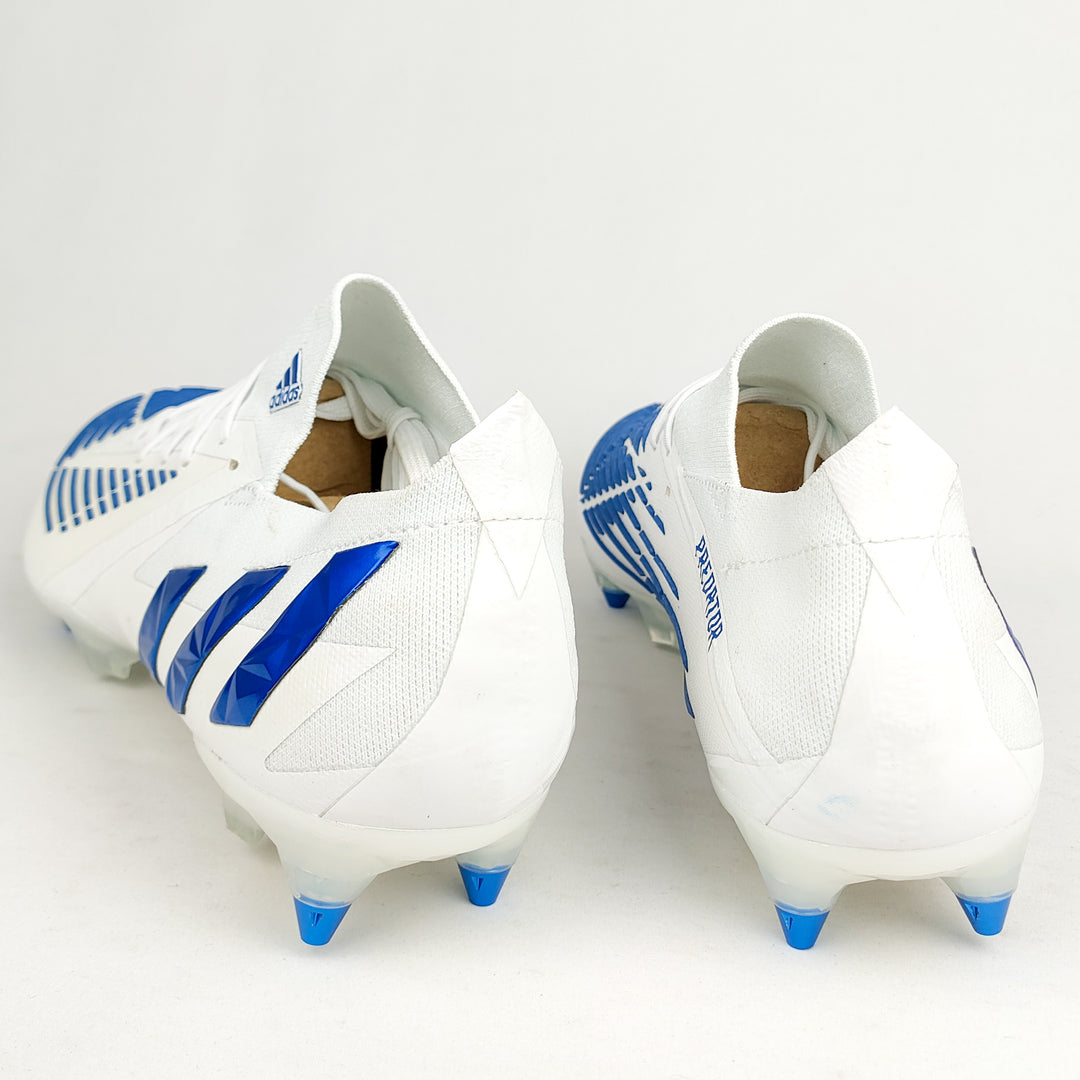 Adidas Predator Edge .1 Low SG - White/Hi-Res Blue *In Box*