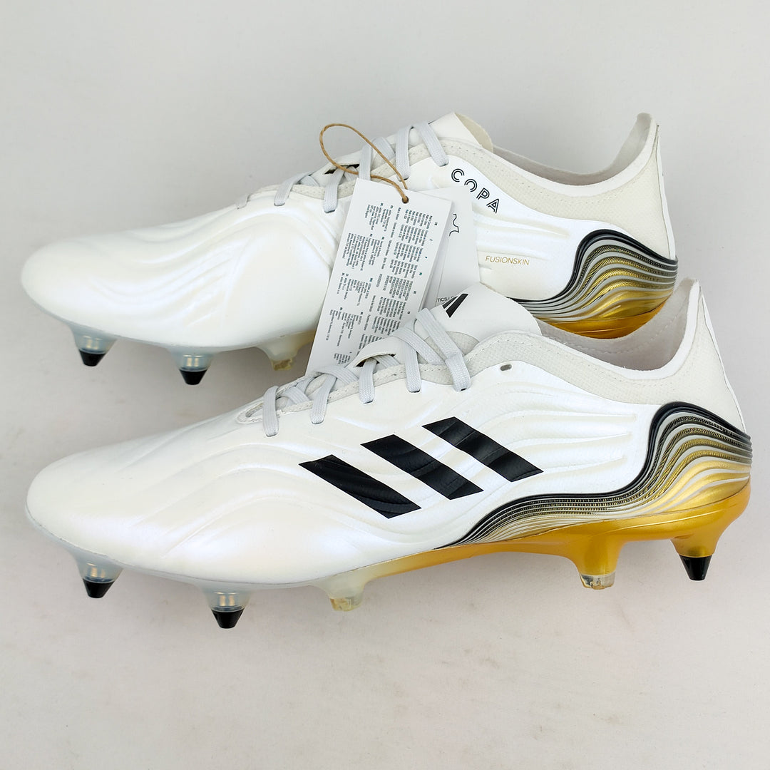Adidas Copa Sense .1 SG - ‘Al Hilm’ White/Gold Metallic/Black *In Box*
