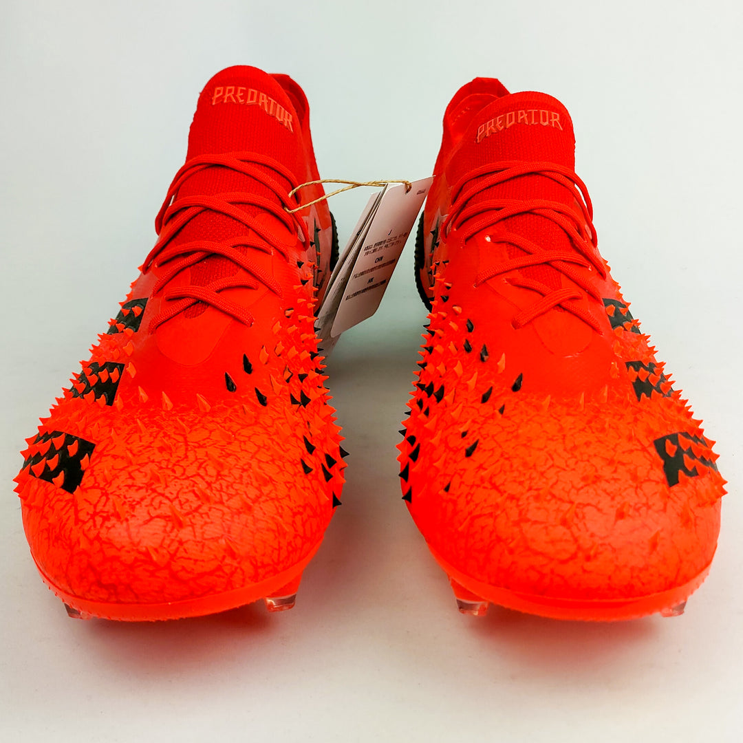 Adidas Predator Freak .1 Low FG - Red/Core Black/Solar Red *In Box*