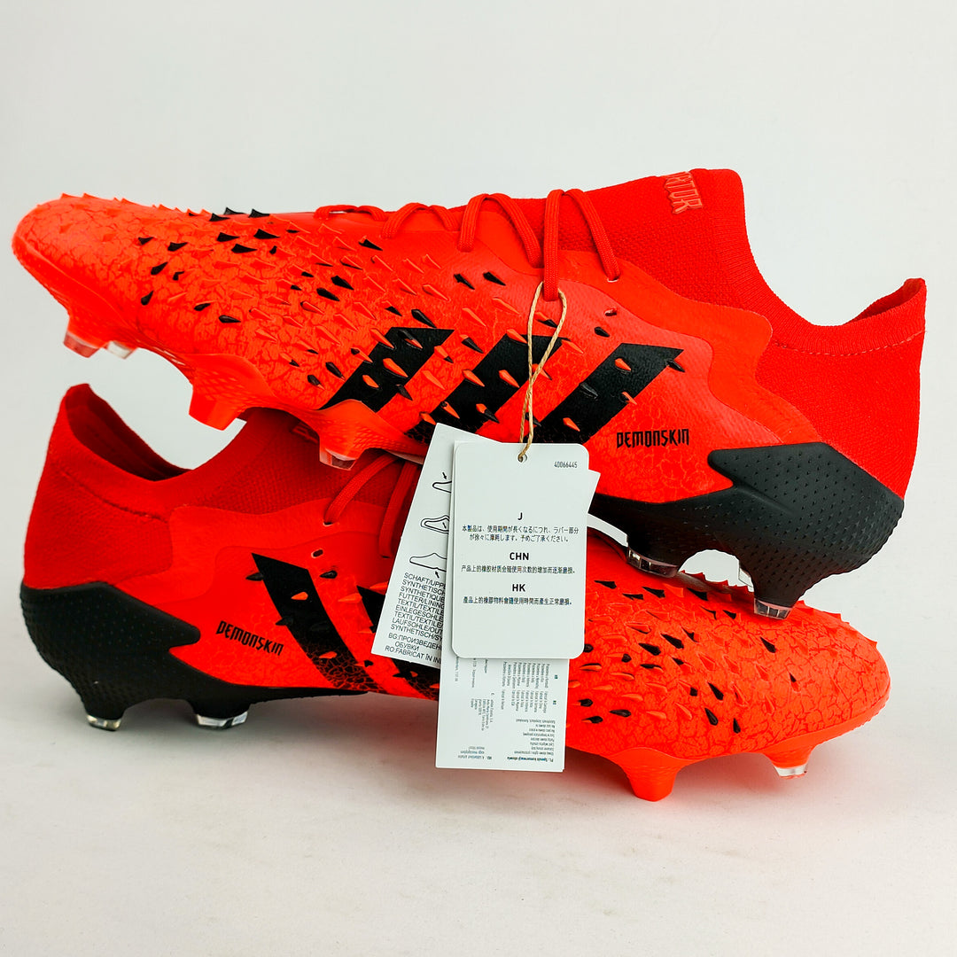 Adidas Predator Freak .1 Low FG - Red/Core Black/Solar Red *In Box*