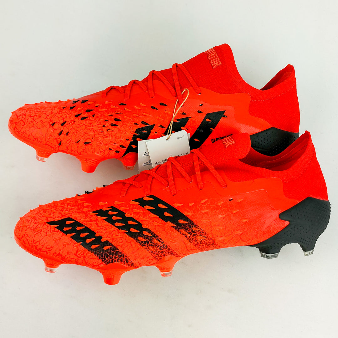 Adidas Predator Freak .1 Low FG - Red/Core Black/Solar Red *In Box*
