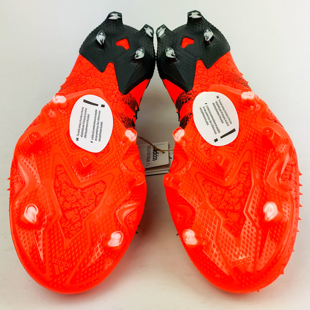Adidas Predator Freak .1 Low FG - Red/Core Black/Solar Red *In Box*
