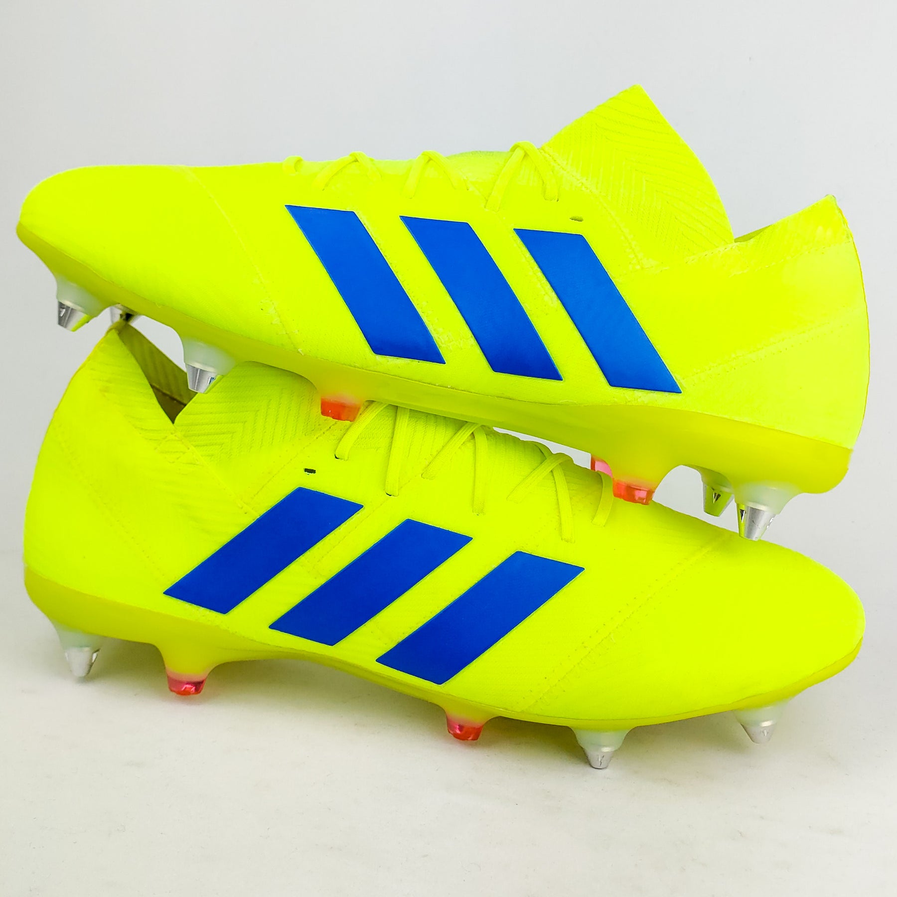 Adidas Nemeziz 18.1 SG - Solar Yellow/Blue *Brand New* – PM Boots