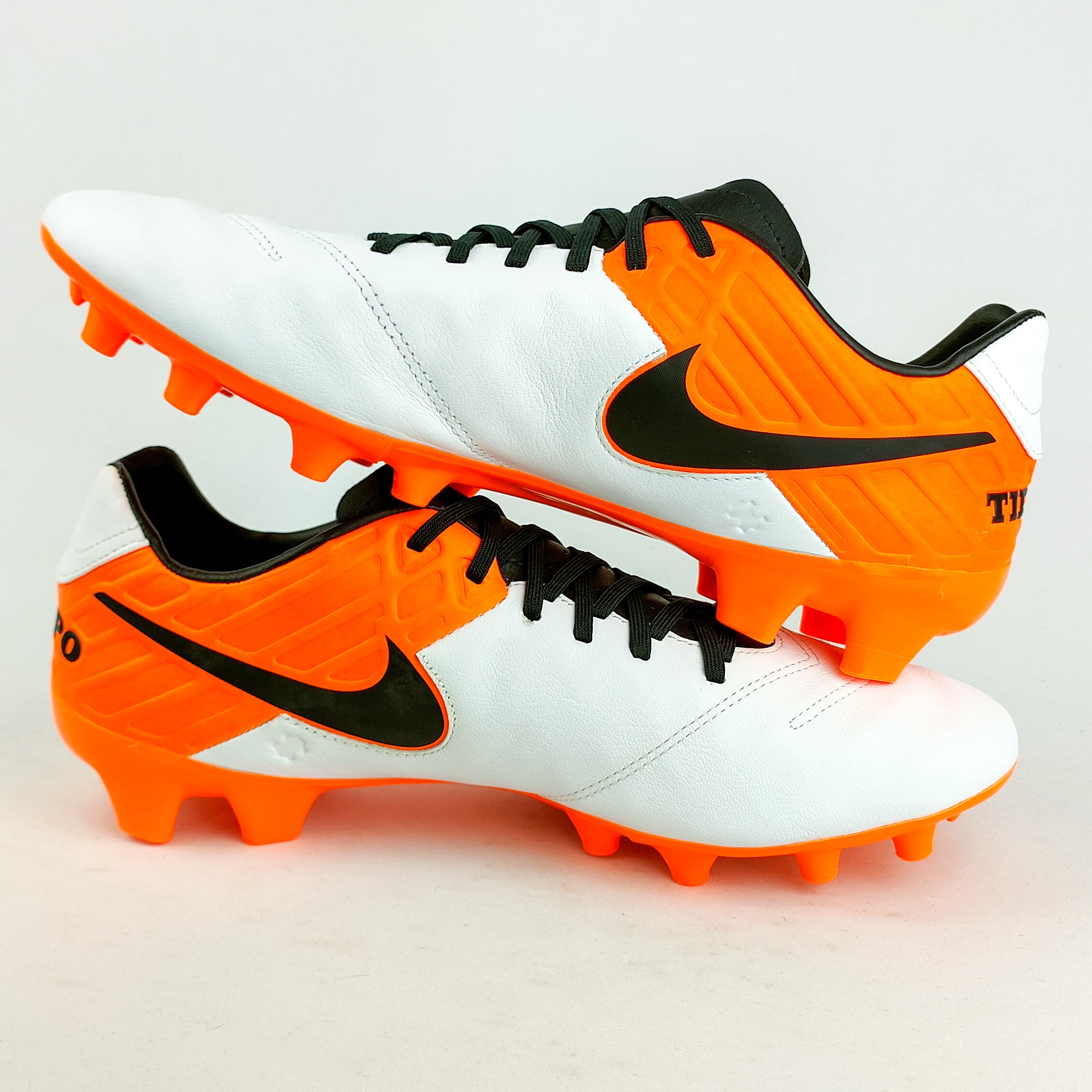 Nike tiempo legend v fashion orange white