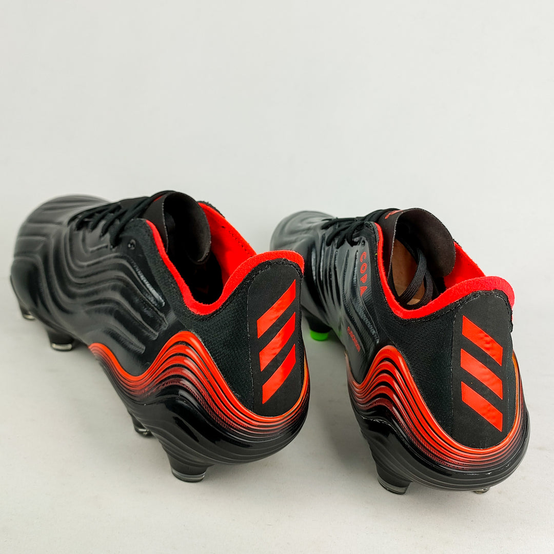 Adidas Copa Sense .1 FG - Core Black/Solar Red/Team Solar Green *Brand New*
