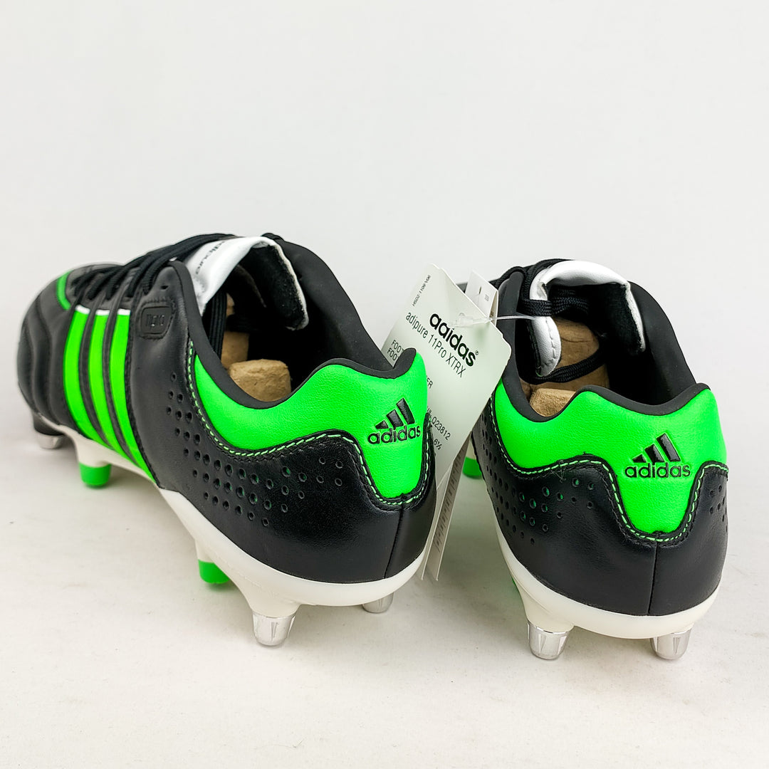 Adidas Adipure 11Pro XTRX SG - Black/Green Zest/White *In Box*