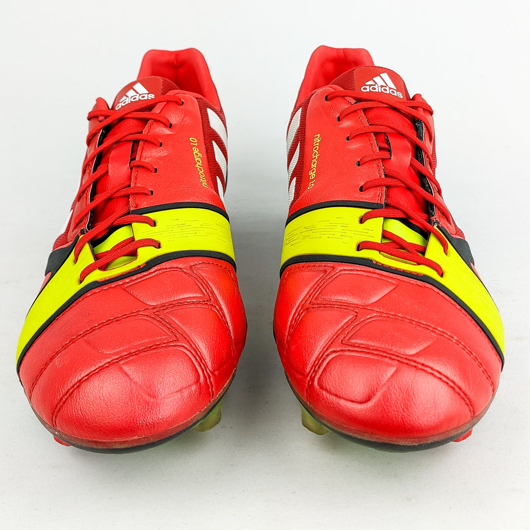 Adidas Nitrocharge 1.0 FG - Red/Electricity Yellow/Black/White *Pre-Owned*