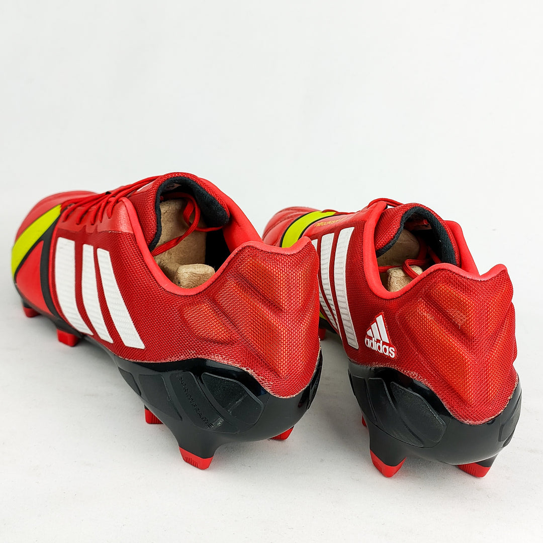 Adidas Nitrocharge 1.0 FG - Red/Electricity Yellow/Black/White *Pre-Owned*