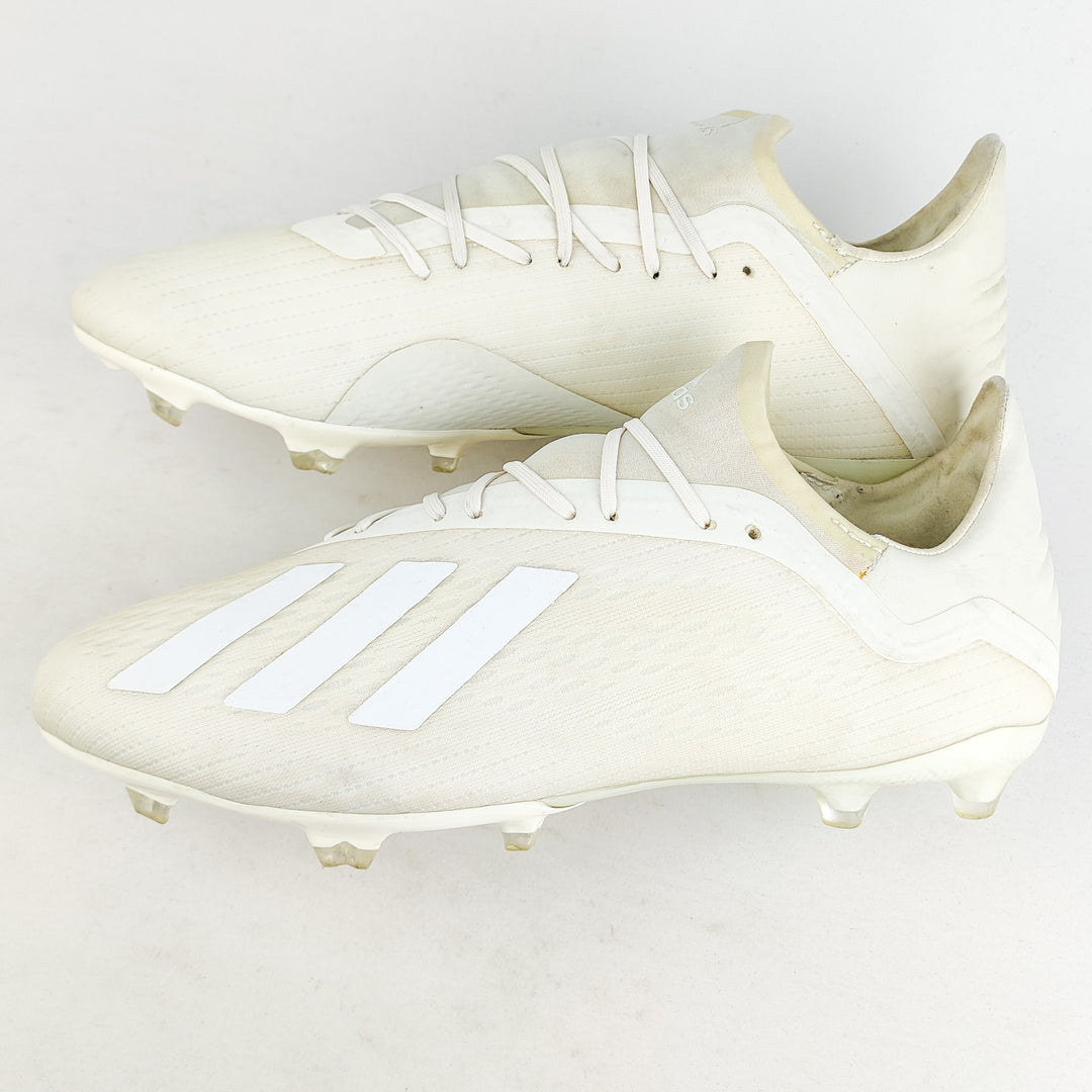 Adidas X 18.2 FG - White/Off White *Pre-Owned*